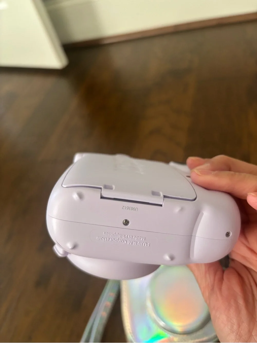 Instax Mini 11 Instant Polaroid Camera with Holographic Carry Case - Lilac